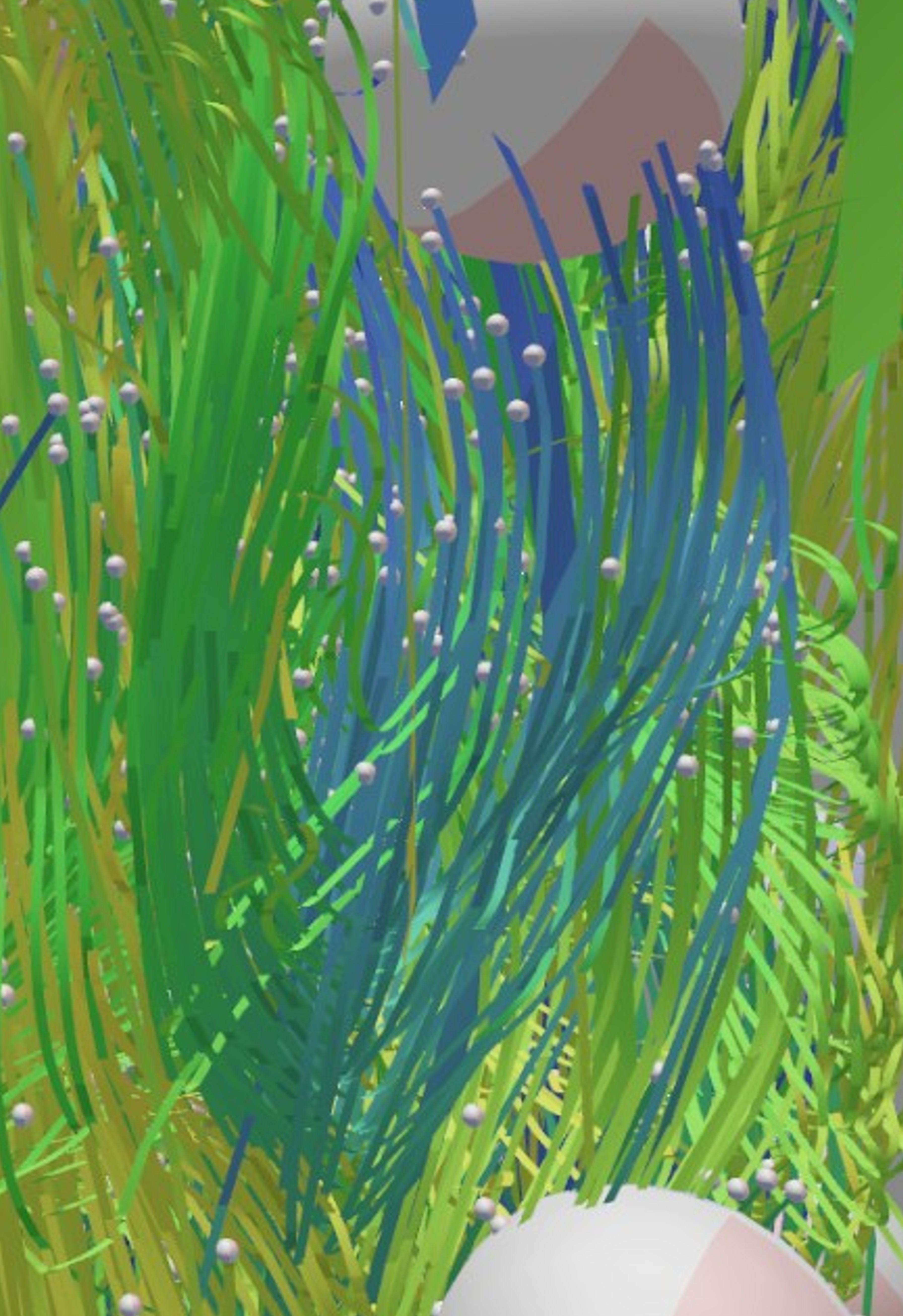 An image showing the detail of the flotation dataset without any filtering applied thus occluding the previously visible retrieval results.